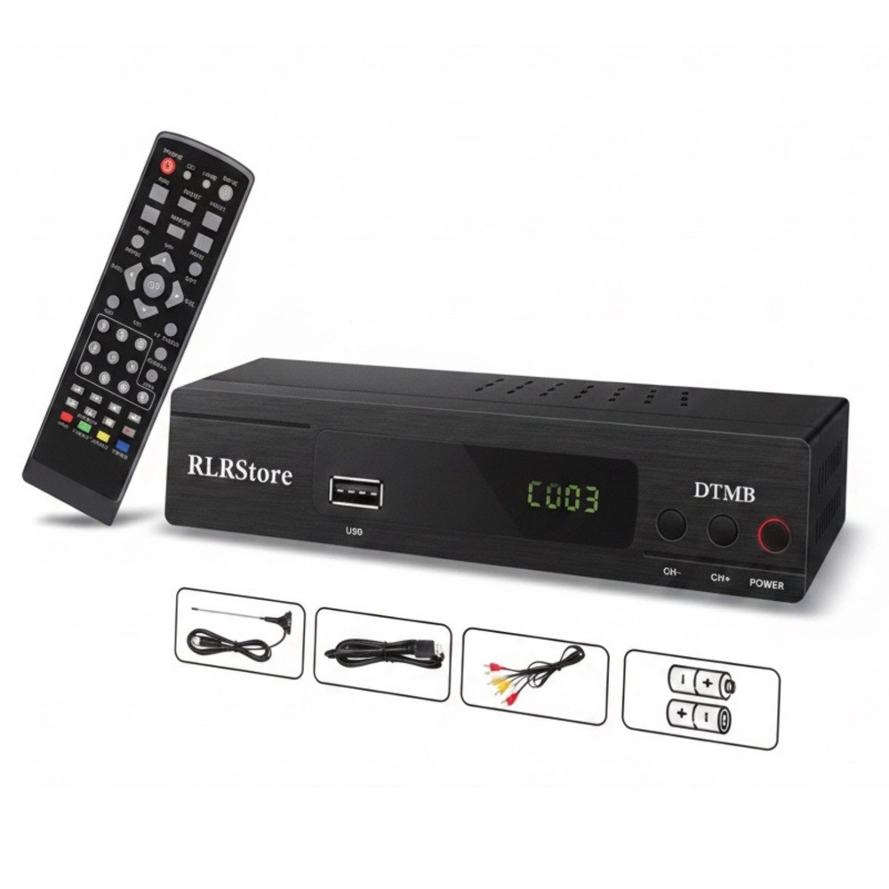 Caja Cajita Decodificadora TV Digital DTMB para Cuba HD 1080P USB